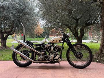 Harley Davidson FL Panhead Chopper