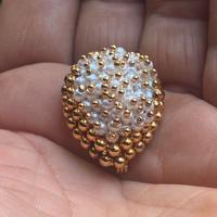 Spilla a goccia 925 argento sterling Airoldi Italy