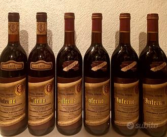 Vino Inferno 1973 Enologica Valtellinese