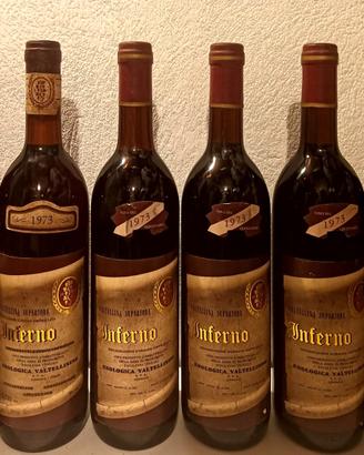 Vino Inferno 1973 Enologica Valtellinese