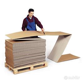 Cartone modulo continuo per scatole lunghe bancale