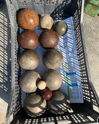 Bocce da gioco in metallo