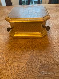 Base legno per statua religiosa