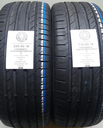 2 GOMME 235 55 18 CONTINENTAL A73963