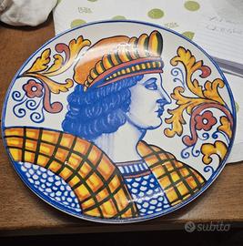 Piatto Ceramiche d'Italia Gualdo Tadino
