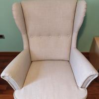 Poltrona grigia Ikea