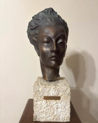 Statua bronzo e marmo