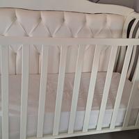 culla con materazzo smontata