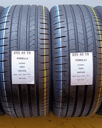 4 GOMME 255 45 19 PIRELLI 2023 RIF4727