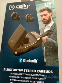 Auricolari stereo Bluetooth Celly Flip1 nero