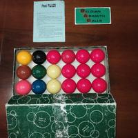 set di palle da bigliardo (SNOOKER)