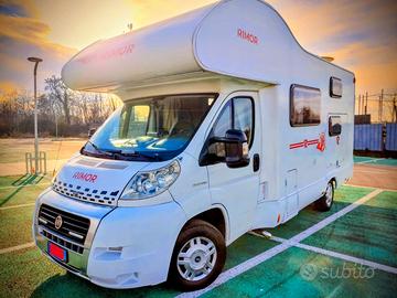 Camper rimor mansardato