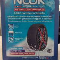 Calze da neve in tessuto per gomme