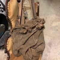 Rara brandina militare vintage