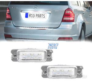 LUCI TARGA A LED PER MERCEDES CLASSE GL X164 06-12