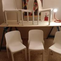 sedie serie Selene Vico magistretti 