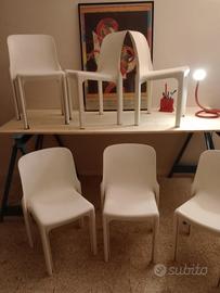 sedie serie Selene Vico magistretti 