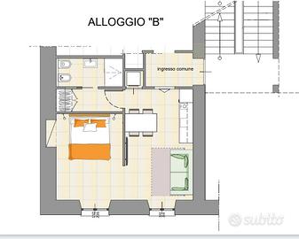 Bilocale in pieno centro