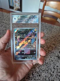 Pokemon pikachu 151 art rare graad 9.5