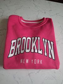Felpa donna Brooklyn New York Tg M