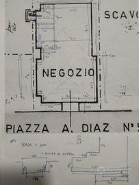 Locale commerciale 40 mq in piazza a Carlentini