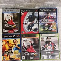 Lotto giochi calcio PES e FIFA PS2 Xbox