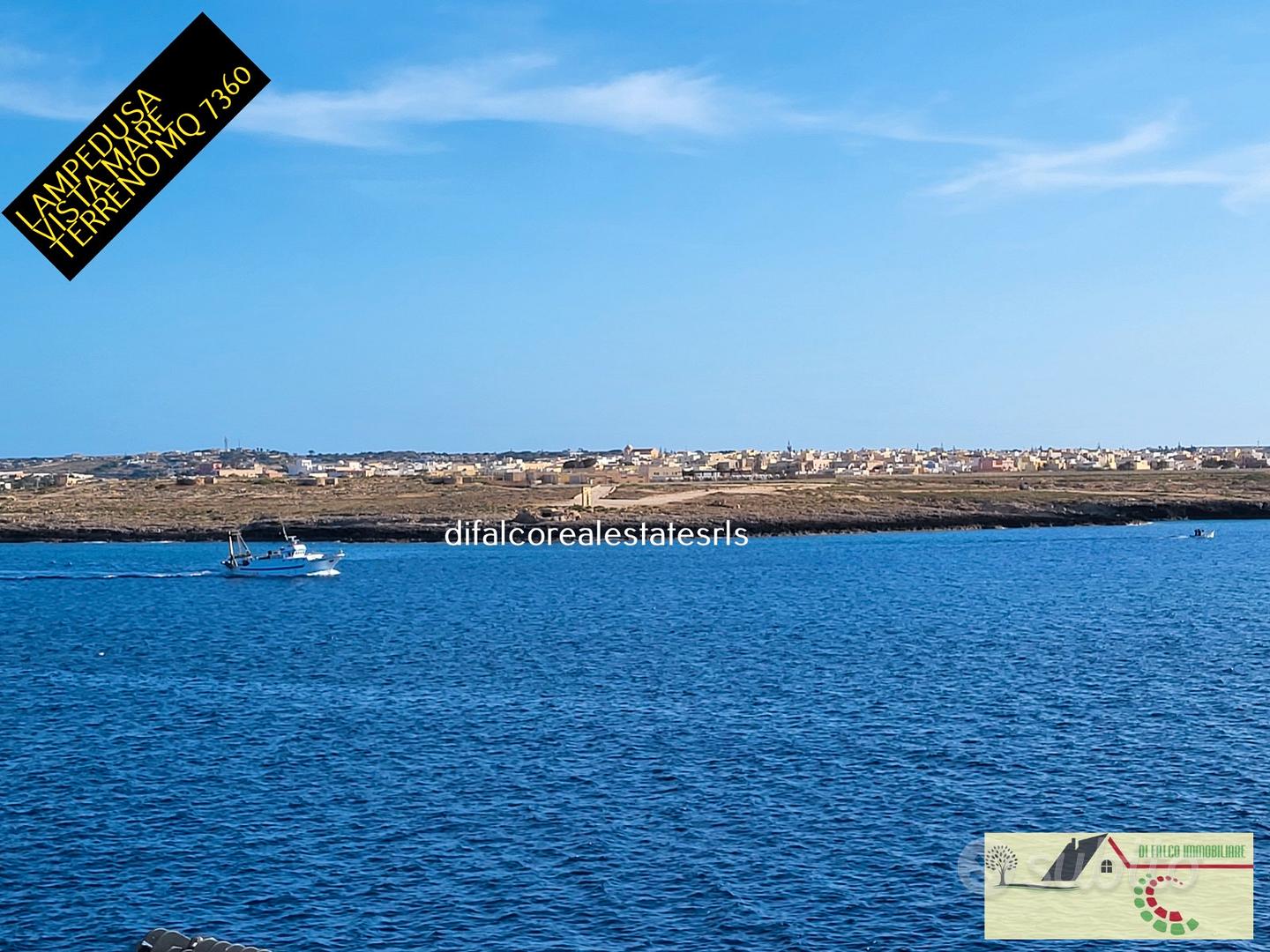 Terreno vista mare Lampedusa Cala Croce mq 7360 - Vista 3