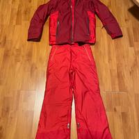 Giacca e pantslone da sci ragazzo 10/12 anni