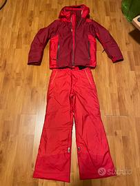 Giacca e pantslone da sci ragazzo 10/12 anni