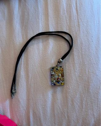 Collana in vetro di Murano