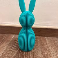 Coniglietto decorativo porta dolci 17cm