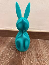 Coniglietto decorativo porta dolci 17cm