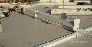 palo antenna a carrello