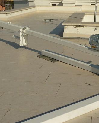 palo antenna a carrello