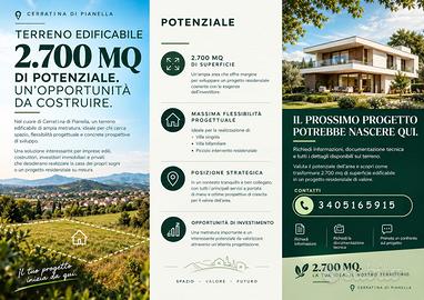 [Privato] Terreno edificabile lottizzabile