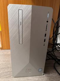 HP Pavilion 595-p0012nl + Monitor HP 24o