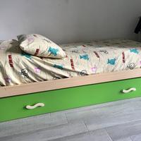 Letto singolo + estraibile