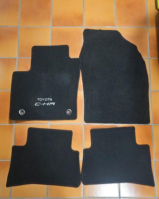 tappetini originali Toyota chr in tessuto