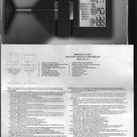 orologio digitale da tavolo Schneider vintage