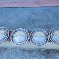 4 Coppe ruota - borchie cromate FORD-OPEL-AUSTIN-A
