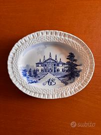 Piattino ovale Antica Ceramica d'Este