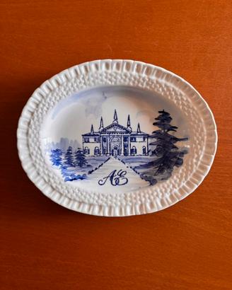 Piattino ovale Antica Ceramica d'Este