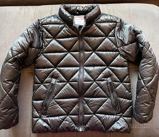 Giubbotto piumino invernale nero – effetto lucido