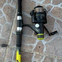 Combo caperlan da pesca telescopica