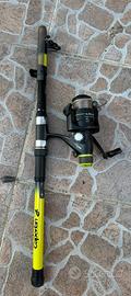 Combo caperlan da pesca telescopica