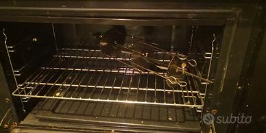 forno elettrico da 90cm con girarrosto 