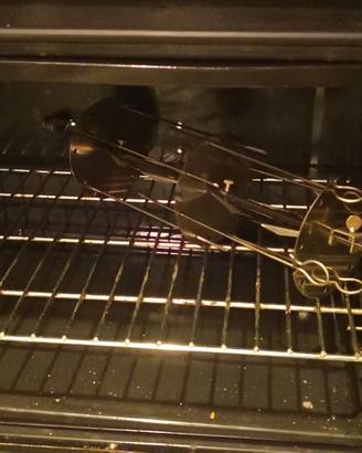 forno elettrico da 90cm con girarrosto 