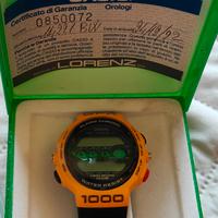 Casio GPX 1000 Chrono arancio nuovo raro