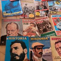 set 19 riviste  militari historia 1950 - 60  