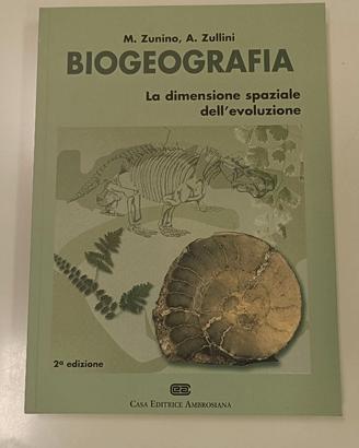 Biogeografia dimensione spaziale evoluzione Zunino